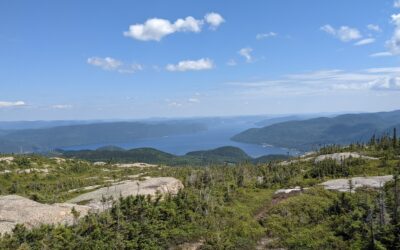 La montagne blanche – Une randonnée au Saguenay